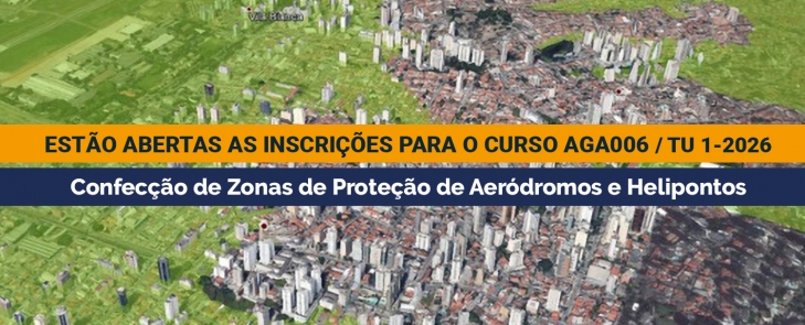Inscrições abertas para o curso AGA006 / TU 1-2026.